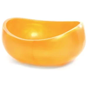 Steelite Kenny Mack Tangerine Scoop Pearl Bowl 34.29 x 15.24cm/13.5 x 6"