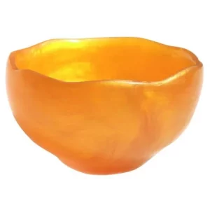 Steelite Kenny Mack Tangerine Wave Pearl Condiment Bowl 12.1 x 7cm/4.76 x 2.76"