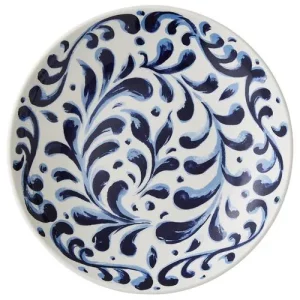 Steelite Messina Blue Coupe Plate 25.25cm/9.94"