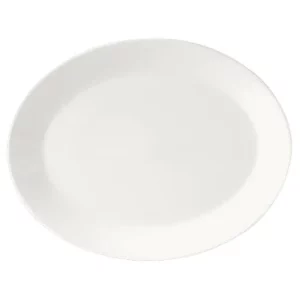 Steelite Monaco White Oval Coupe Plate 28cm/11"