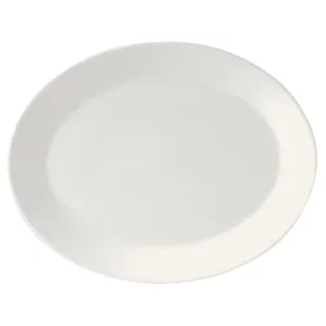 Steelite Monaco White Oval Coupe Plate 34.25cm/13.48"
