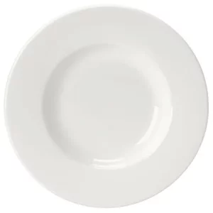 Steelite Monaco White Rococo Can Saucer 16.5cm/6.5"