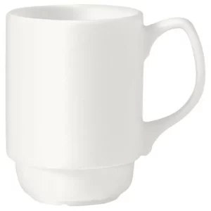 Steelite Monaco White Stacking Beaker 260ml/9.15oz