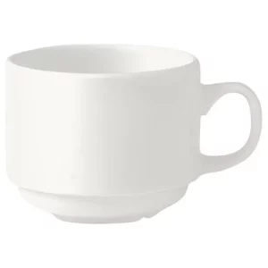 Steelite Monaco White Stacking Cup 215ml/7.57oz