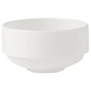 Steelite Monaco White Unhandled Stacking Soup Cup 285ml/10oz