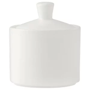 Steelite Monaco White Vogue Covered Sugar Pot 227.5ml/8oz