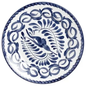 Steelite Puebla Blue Rolled Edge Plate 23cm/9"