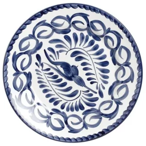 Steelite Puebla Blue Rolled Edge Plate 31cm/12.25"
