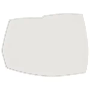 Steelite RO White Album Geometric Tray 30 x 22 x 1.5cm/11.81 x 8.66 x 0.59"