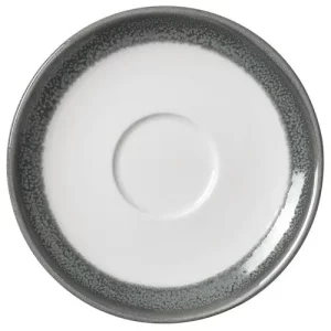Steelite Revolution Edge Granite Liv Saucer 15.25cm/6"