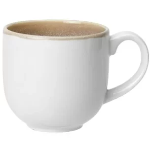 Steelite Revolution Edge Sandstone City Mug 285ml/10oz