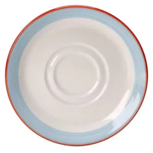 Steelite Rio Blue Double Well Saucer 14.5cm/5.71"