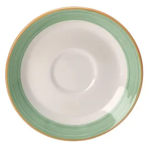 Steelite Rio Green Slimline Saucer 15.25cm/6"