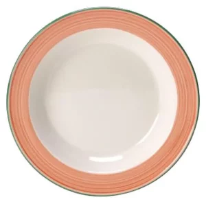 Steelite Rio Pink Slim Soup Plate 21.5cm/8.46"