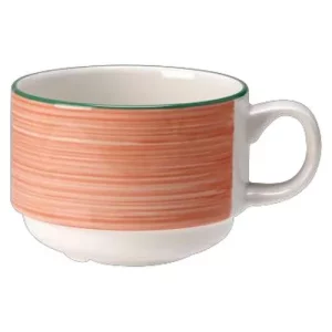 Steelite Rio Pink Slimline Stacking Cup 200ml/7oz