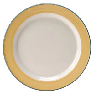 Steelite Rio Yellow Slimline Plate 23cm/9.06"