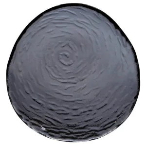 Steelite Scape Glass Smoked Round Platter 14cm/5.5"