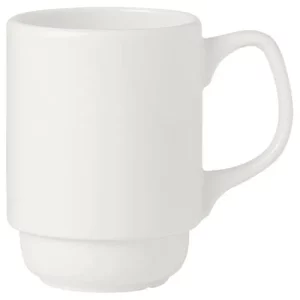 Steelite Simplicity White Beaker Stacking 260ml/9.15oz