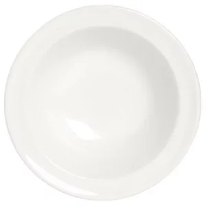 Steelite Simplicity White Fruit Stone Rim Bowl 16.5cm/6.5"