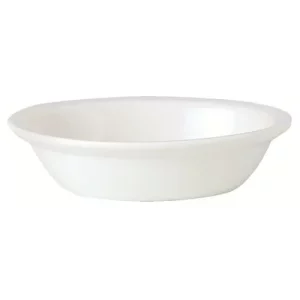 Steelite Simplicity White Lipped Oval Baker 16cm/6.3"