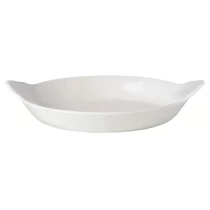 Steelite Simplicity White Round Eared Dish 21.5cm/8.46"