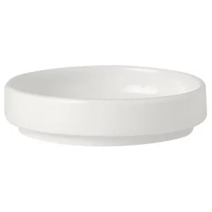 Steelite Simplicity White Round Stacking Tray 10.25cm/4"