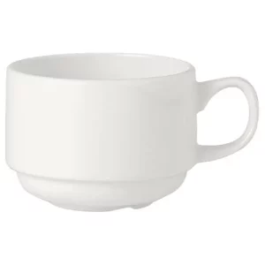 Steelite Simplicity White Slimline Stacking Cup 200ml/7oz