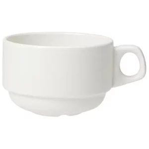 Steelite Simplicity White Slimline Stacking Cup 285ml/10oz