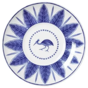Steelite Sultan's Garden Blue Coupe Espresso Saucer V1 12cm/4.72"