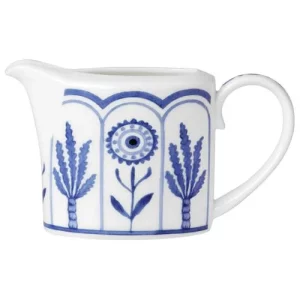 Steelite Sultan's Garden Blue Coupe Milk Jug 220ml/7.74oz