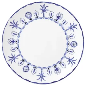 Steelite Sultan's Garden Blue Coupe Plate 27cm/10.5"