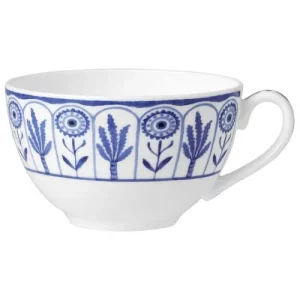 Steelite Sultan's Garden Blue Coupe Tea For One Cup 6cm/2.36"