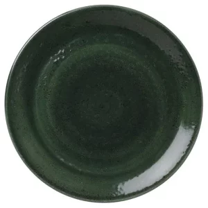 Steelite Vesuvius Burnt Emerald Coupe Plate 28cm/11"