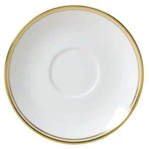 Steelite William Edwards Burnished Gold Classic Espresso Saucer 12cm/4.72"