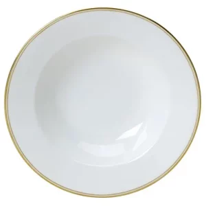Steelite William Edwards Burnished Gold Classic Large Rim Bowl 28cm/11"
