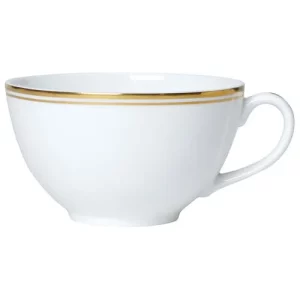 Steelite William Edwards Burnished Gold Coupe Tea For One Cup 260ml/9oz