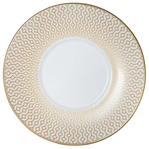 Steelite William Edwards Diamond Gold Coupe Espresso Saucer 12cm/4.72"