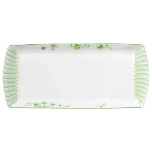 Steelite William Edwards Hive Green Classic Large Rectangle Tray 34 x 15cm/13.39 x 5.91"