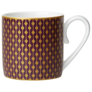 Steelite William Edwards Jewel Amethyst Coupe Coffee Can Cup 100ml/3.52oz