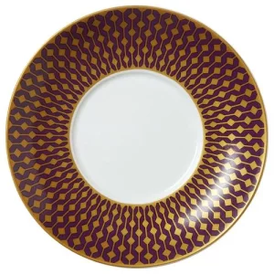 Steelite William Edwards Jewel Amethyst Coupe Espresso Saucer 12cm/4.72"