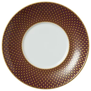 Steelite William Edwards Jewel Amethyst Coupe Saucer 16cm/6.3"