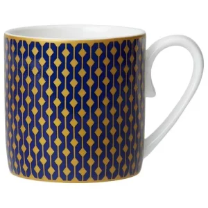 Steelite William Edwards Jewel Cobalt Coupe Coffee Can Cup 100ml/3.52oz