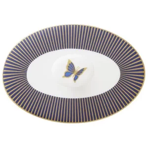 Steelite William Edwards Makira Coupe Oval Sugar Lid Fits AND0335