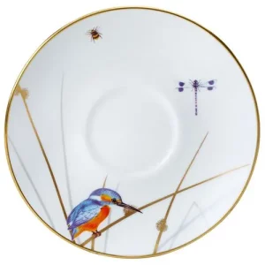 Steelite William Edwards Reed Coupe Tea Saucer For One 14.5cm/5.71"