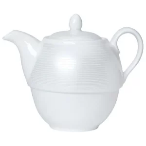 Steelite William Edwards Spiro Coupe Tea For One Teapot 460ml/16.2oz