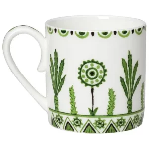 Steelite William Edwards Sultan's Garden Green Coupe Coffee Can Cup V2 6cm/2.36"