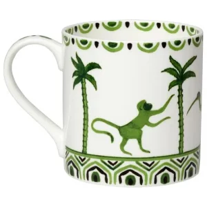 Steelite William Edwards Sultan's Garden Green Coupe Mug V1 350ml/12.32oz