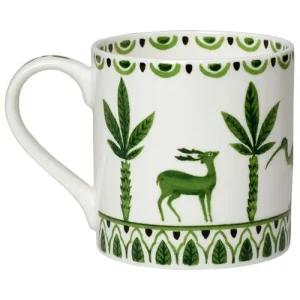 Steelite William Edwards Sultan's Garden Green Coupe Mug V2 350ml/12.32oz