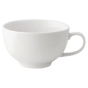 Utopia Anton Black Fine China Continental Bowl Cup 250ml/8.75oz