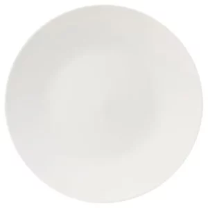 Utopia Anton Black Fine China Coupe Plate 21cm/8.25"